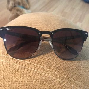 Rayban Clubmasters. Never worn. Paid $150